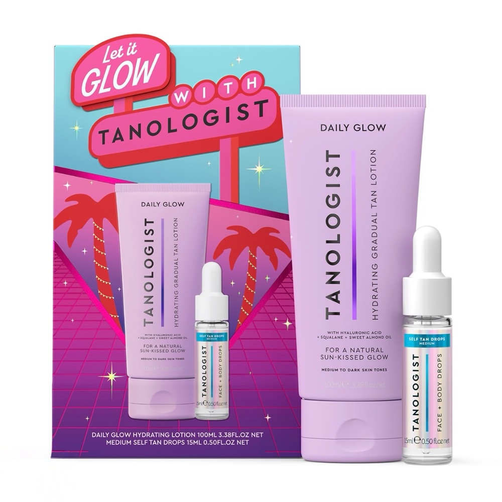 Tanologist Let It Glow Self-Tanning Duo Lotion & Drops